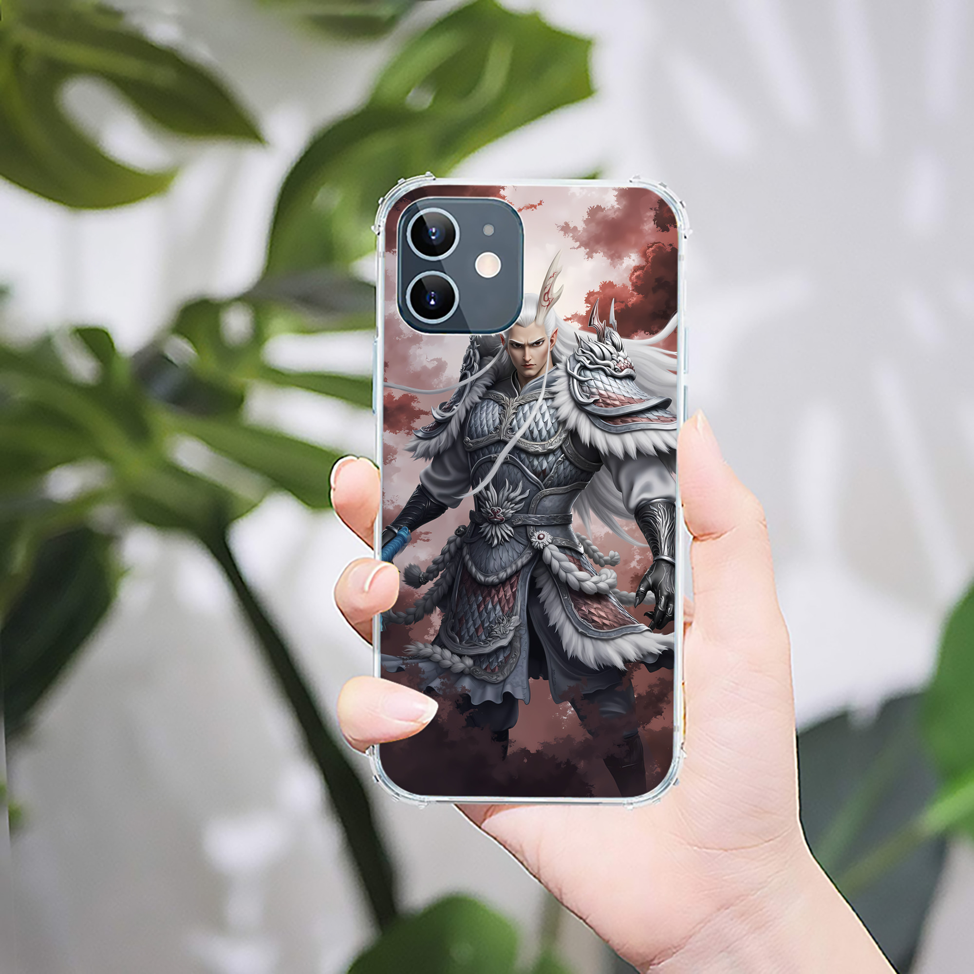 （画像用） Ne Zha 2 ナタ 魔童の大暴れ 【iPhone 12シリーズ対応】透明スマホケース（クリアソフトケース）